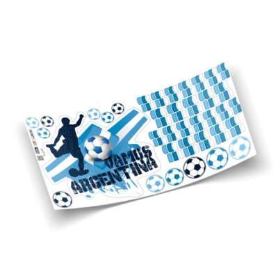 Plancha muestra calco vamos argentina