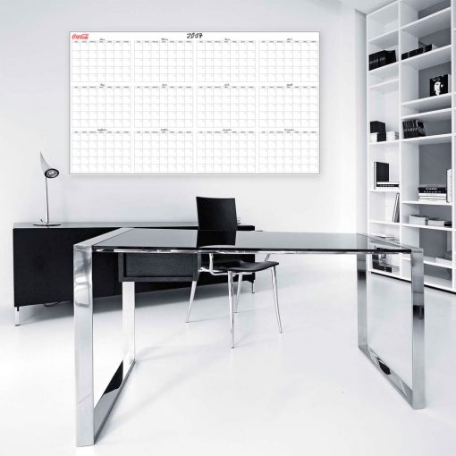 Planificador Calendario Anual / Pizarra Sticker Autoadhesivo removible - Laminado – Medida 140x80 cm - Imagen 2