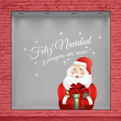 Vinilo Papa Noel