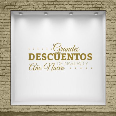 Grandes descuentos de navidad y año nuevo