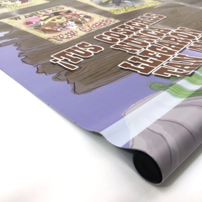 Banner en lona mate para Portabanner de 90x190 cm
