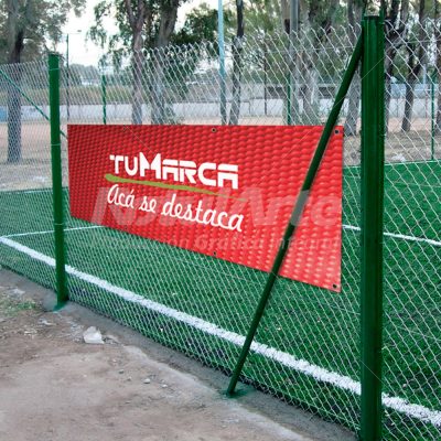 Banner para cancha en lona con ojales