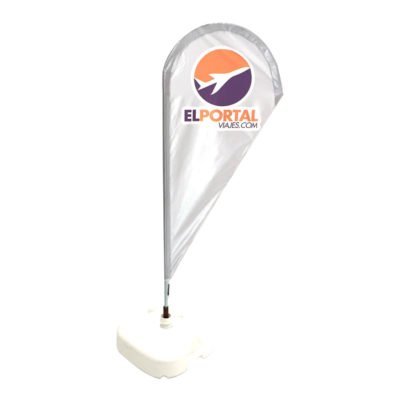 Base plástica para Fly Banner - Agua o Arena