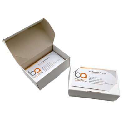 Caja porta tarjeta