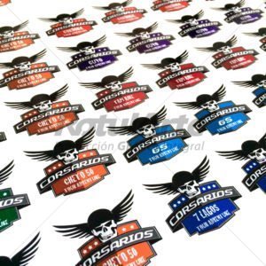 Calcoamnias Troqueladas personalizadas