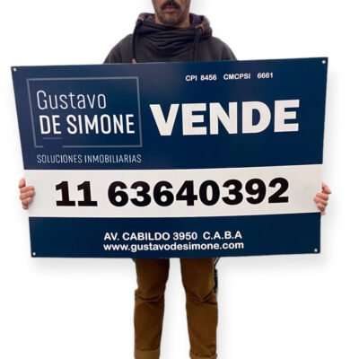 Cartel de Vende - Gustavo de Simone