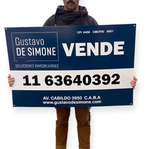 Cartel de Vende - Gustavo de Simone