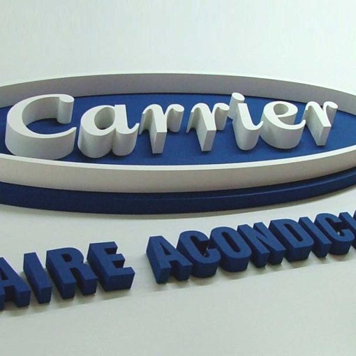 Cartel Doble Relieve - Carrier
