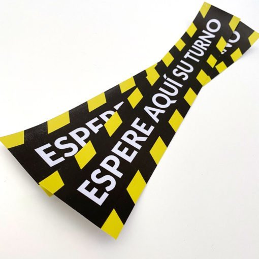 Señalización para Pisos - Espere Aquí su Turno - Imagen 3