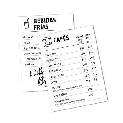 Carteles Precios