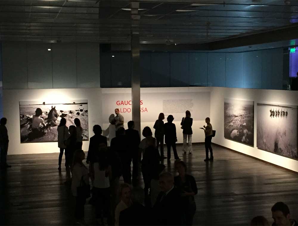 Muestra de Fotografías - Gauchos - De Aldo Sessa en el CCK