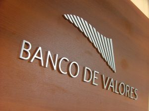 Banco de valores - Cartel Corpóreo para escritorios