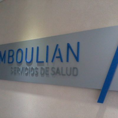 Cartel corporeo 3D - Stamboulian