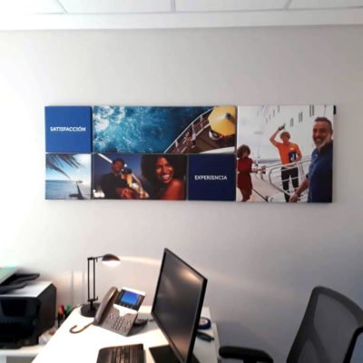 Cuadros Trípticos y mucho más - Decoración de Empresas