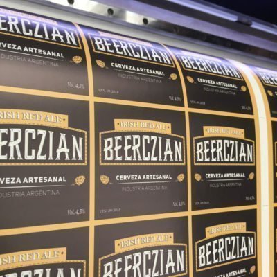 Impresión de etiquetas para cerveza artesanal