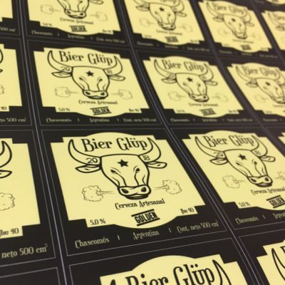Impresión de etiquetas para cerveza artesanal
