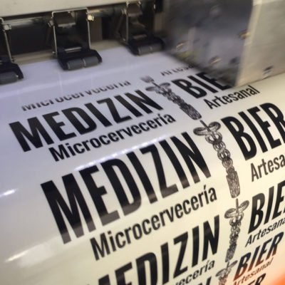 Impresión de etiquetas para cerveza artesanal
