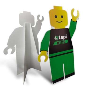 Figura Publicitaria troquelada en Foam-Board para Eventos