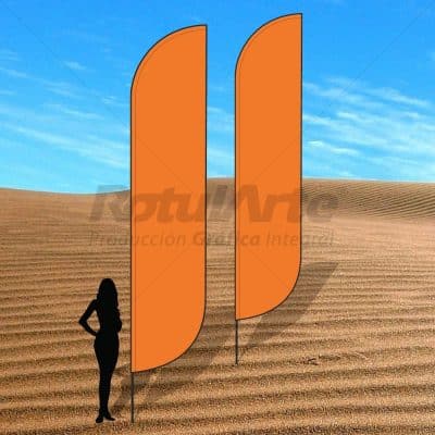 Fly Banner Pluma 450 x 80 cm
