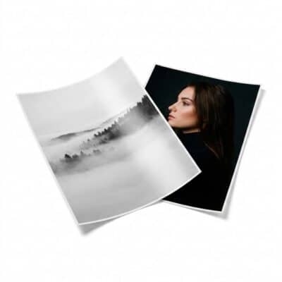 Fotos impresas 30x40 cm en papel fotográfico RC luster con estilo editorial moderno