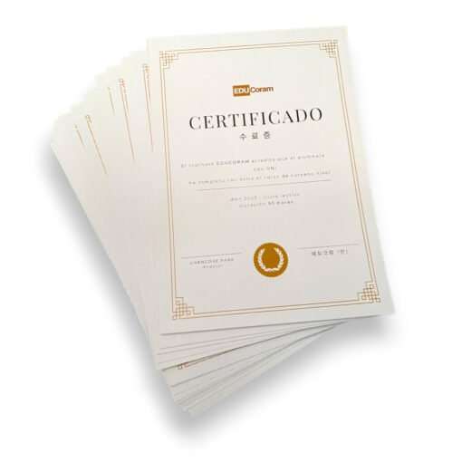 Certificados y Diplomas / Impresión Cartulina 300gr. / 29 x 21 cm / Full color - Imagen 2