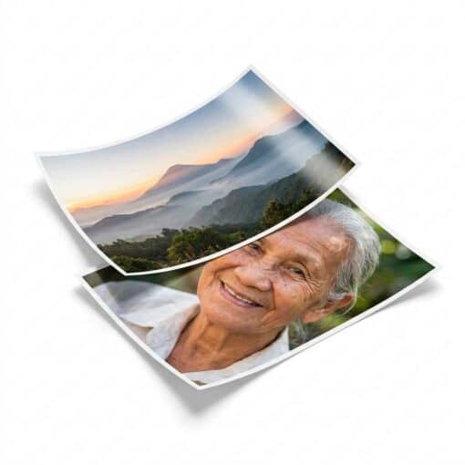 Impresión de foto digital 20x30 cm en papel fotográfico mate con borde blanco