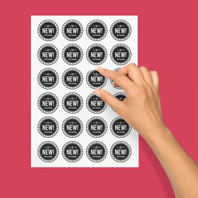 Etiquetas en OPP Autoadhesivo Troqueladas