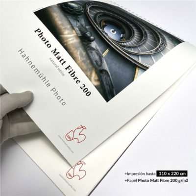 Impresión Papel Hahnemühle Photo Matt Fibre