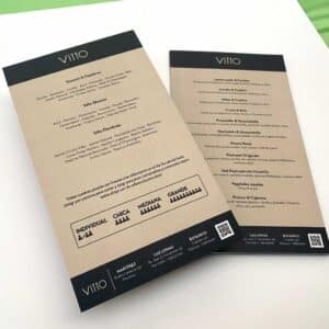 Menu Resto - Doble Faz - Laminado