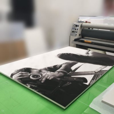 Montaje en Foam-Board Blanco de 5 mm de espesor