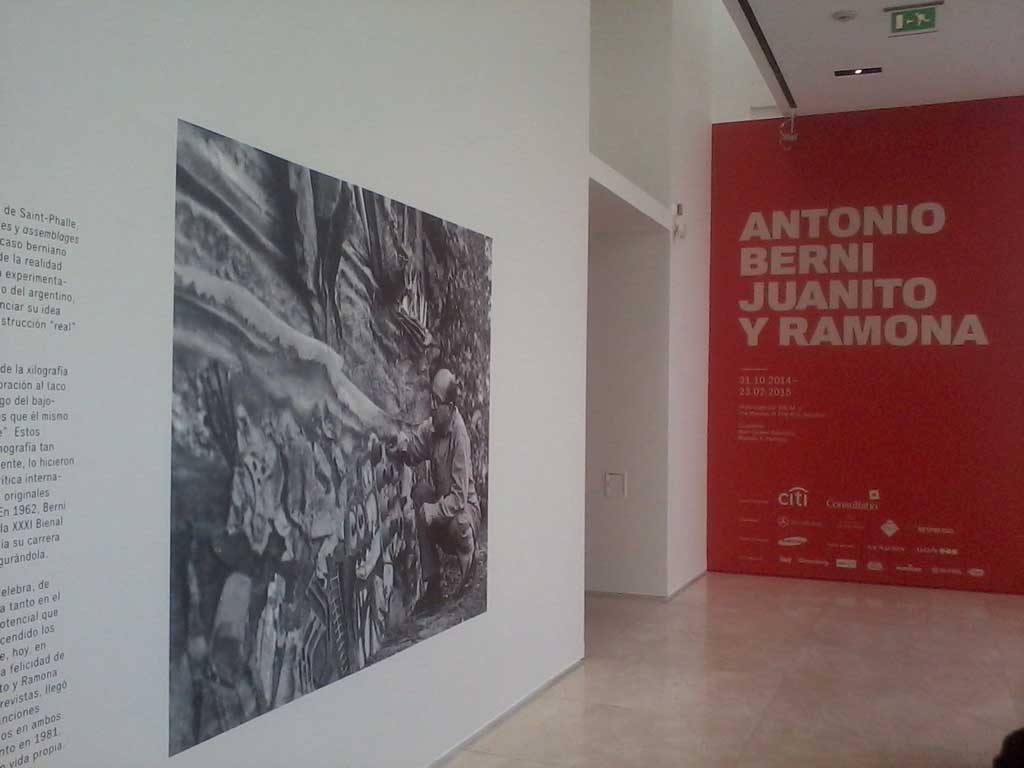 Antonio Berni - Muestra Malba - Imagen Blanco y Negro