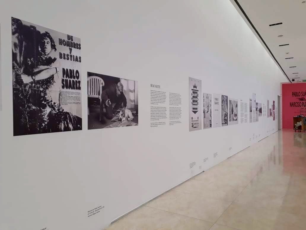 Narciso Plebeyo - Malba - Linea de tiempo con fotografias