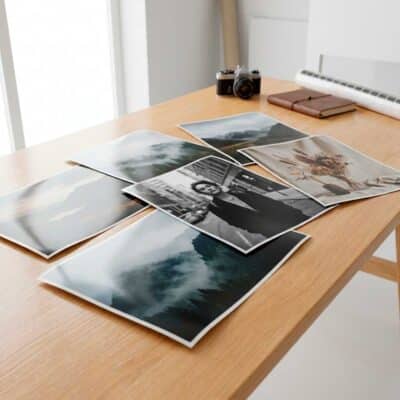 Pack de fotos impresas 30x40 cm con fotografía artística y cinematográfica