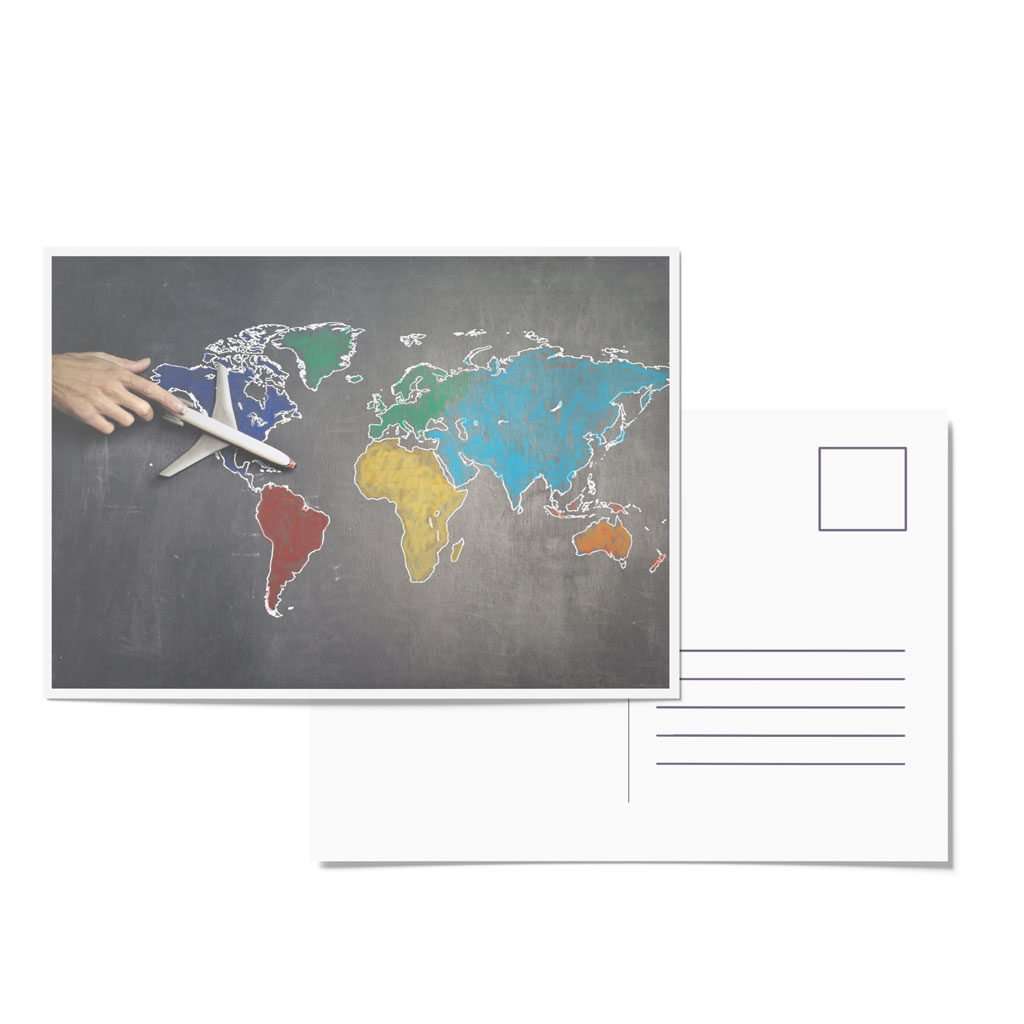 Impresión de Postales Publicitarias