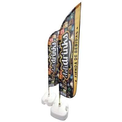 Flybanner modelo Pluma