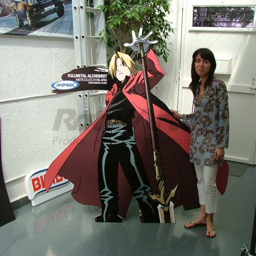 Silueta contorno troquelada personalizada / Foam-Bord 5mm c/pie / 80x180 cm - Imagen 8