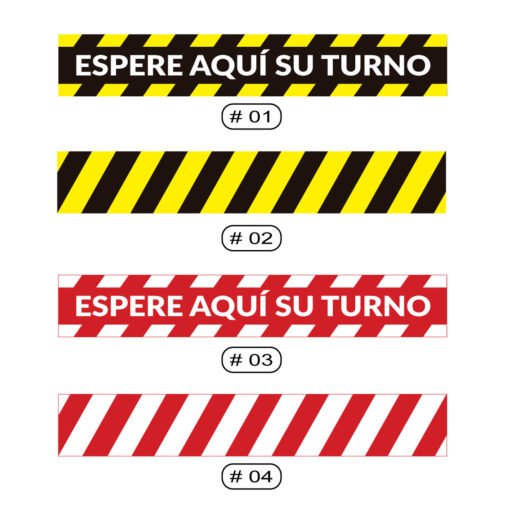 Señalización para Pisos - Espere Aquí su Turno - Imagen 2