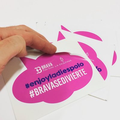 Calcos con troquel personalizado