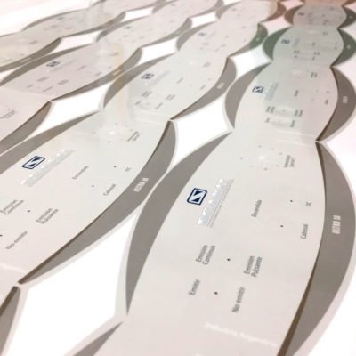 Plancha de stickers para tablero Gabinete electronico