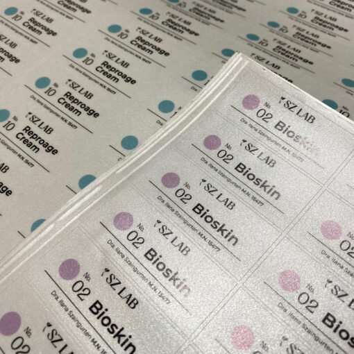 Stickers en Vinilo Esmerilado