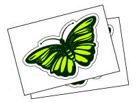 Impresión de Stickers semi troquelados