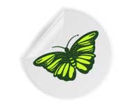 Impresión de Stickers transparentes