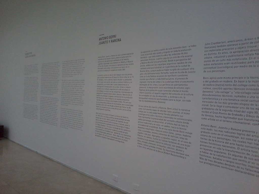 Antonio Berni - Muestra Malba - Textos curatoriales