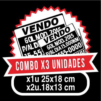 vendo_auto_ploteo_vinilo_x3_unidades_promo