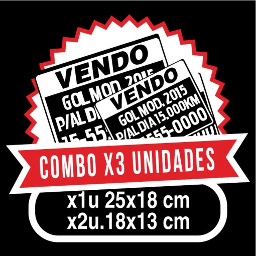 vendo_auto_ploteo_vinilo_x3_unidades_promo