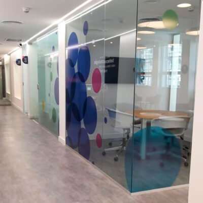 Vinilo transparente - Decoracion de oficinas