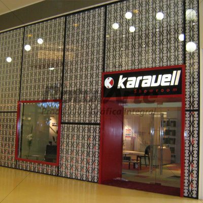 Vinilo microperforado - Vidriera Karavell