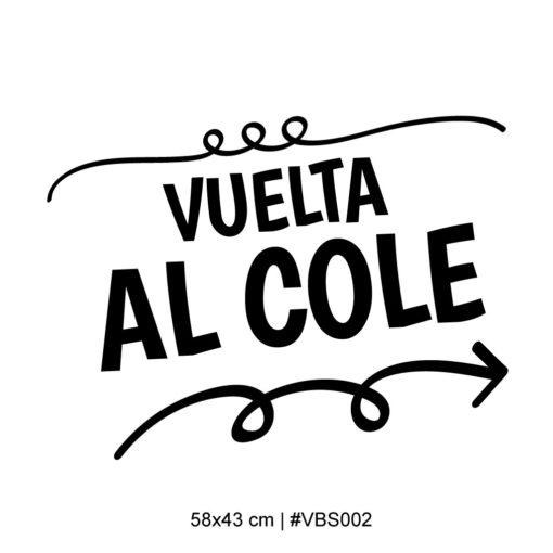 Vinilo para vidriera de vuelta al cole
